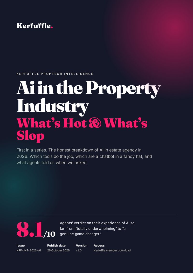 Cover of Ai in the Property Industry: What's Hot & What's Slop