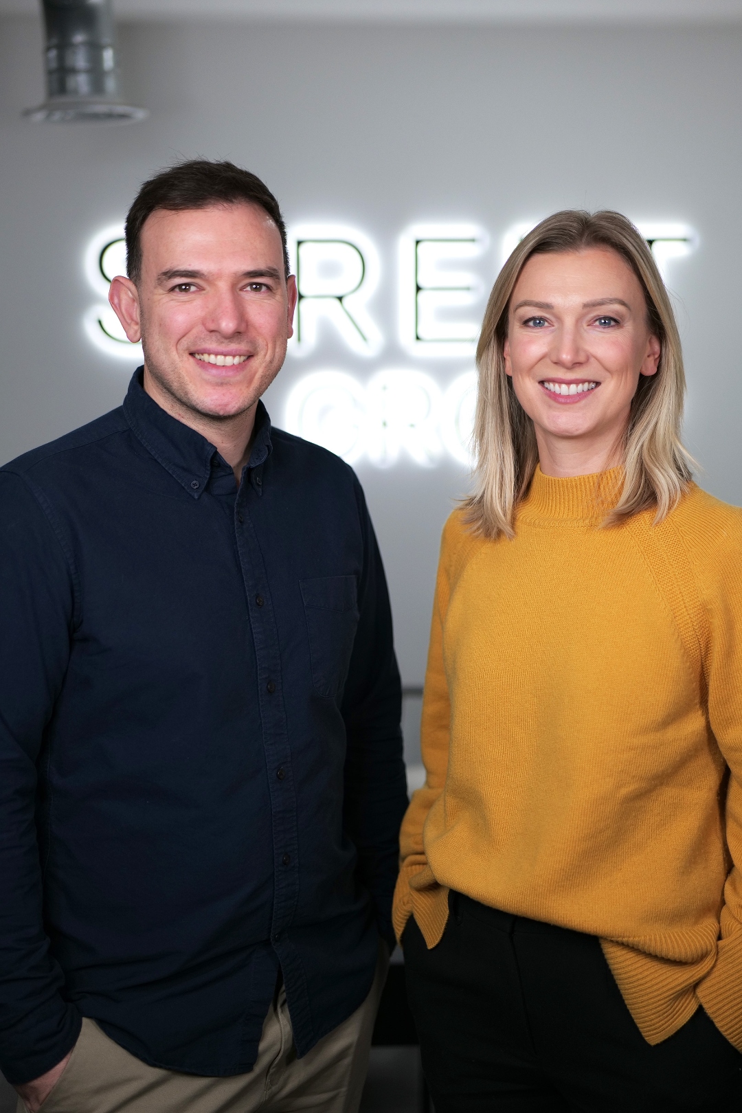 Tom Rudd and Heather Staff, co-founders of Street Group